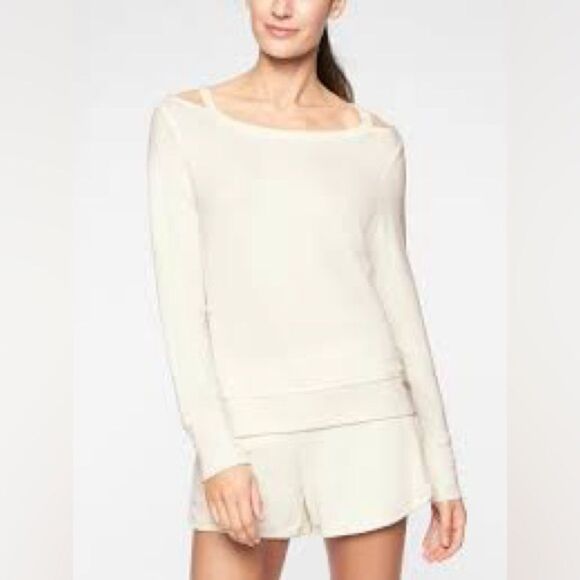 Athleta Cutout Neck Sweater Women size XXS - Picture 1 of 7